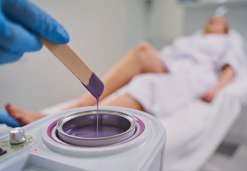 Épilation à la cire